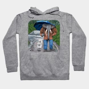 Elephant Man Pet Lover Hoodie